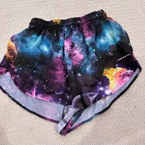 Men’s BOA 1” split running shorts size M
